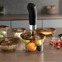 Enë Qelqi VacSy Amber - 1.8 Litër