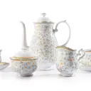 Flora Porcelain Coffee Set 15 Pjesë 
