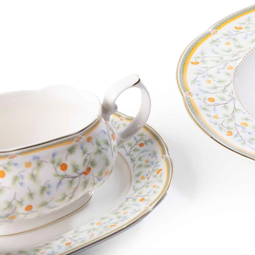 [LP-300-TA] Flora Porcelain Dinner Set 18 Pjata