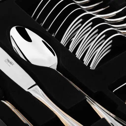 [LB-700-PG] Senator Set 36 Pjesë Dekoruar